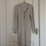 Featured thumbnail for Robe rose maternité beige XS