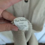 Thumbnail for Robe rose maternité beige XS