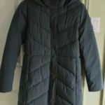 Featured thumbnail for Manteau d'hiver long vert forêt.