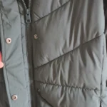 Thumbnail for Manteau d'hiver long vert forêt.