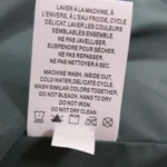 Thumbnail for Manteau d'hiver long vert forêt.