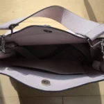 Thumbnail for Pink Steve Madden handbag with a clutch bag, shoulder strap AND short strap.