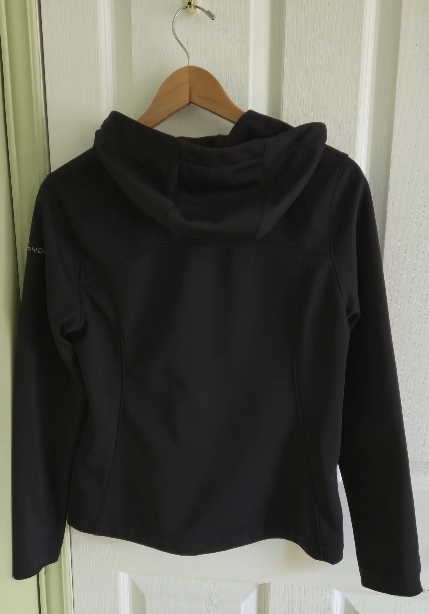Image for Petit manteau nour en  nylon doublé en polar, marque Spyder.