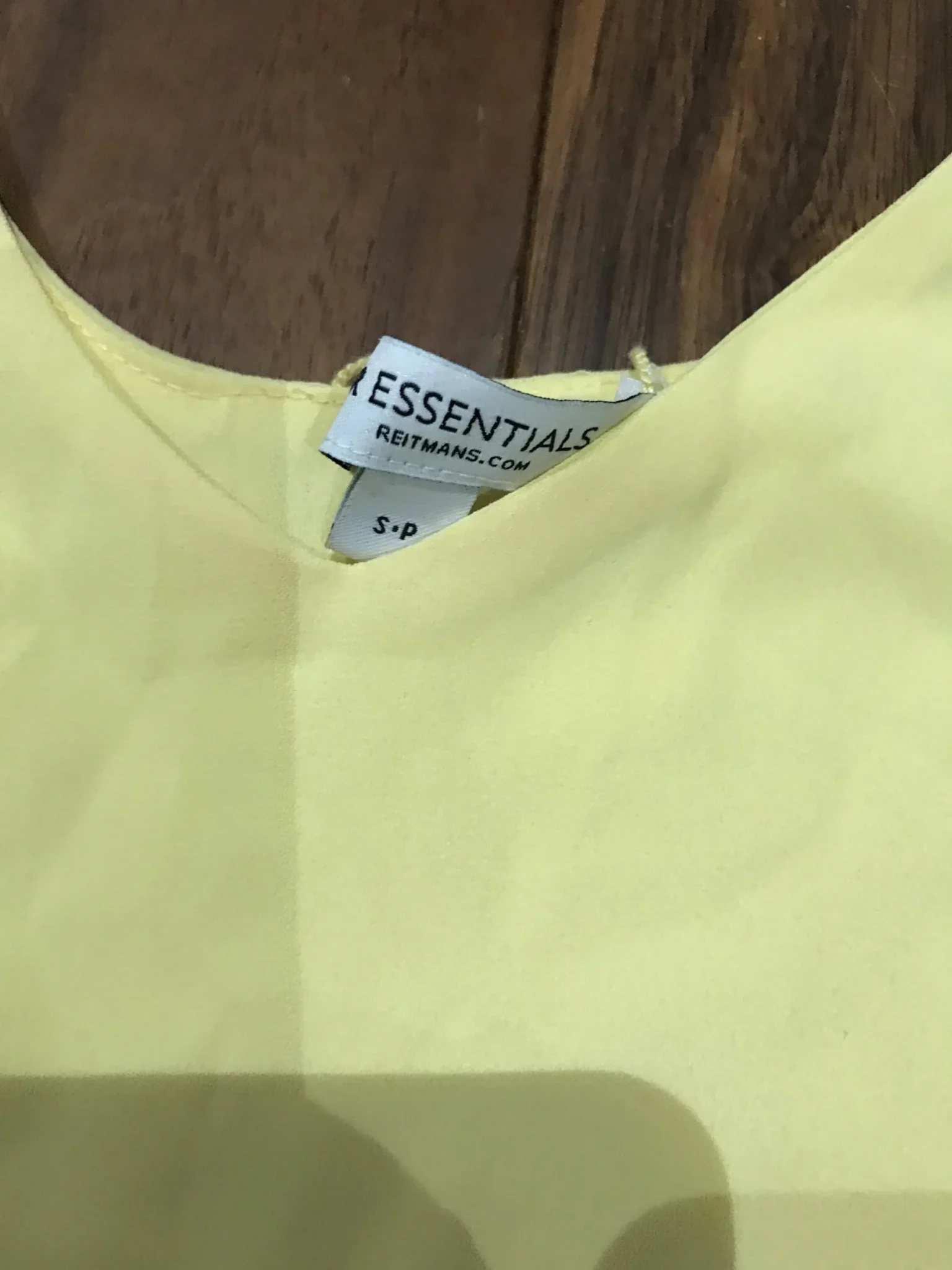 Image for Camisole jaune Essentials de Reitmans