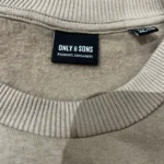 Thumbnail for Chandail en molleton brun clair pour homme Only&Sons