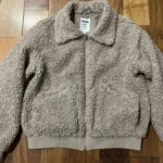 Thumbnail for Manteau en peluche beige Garage taille L