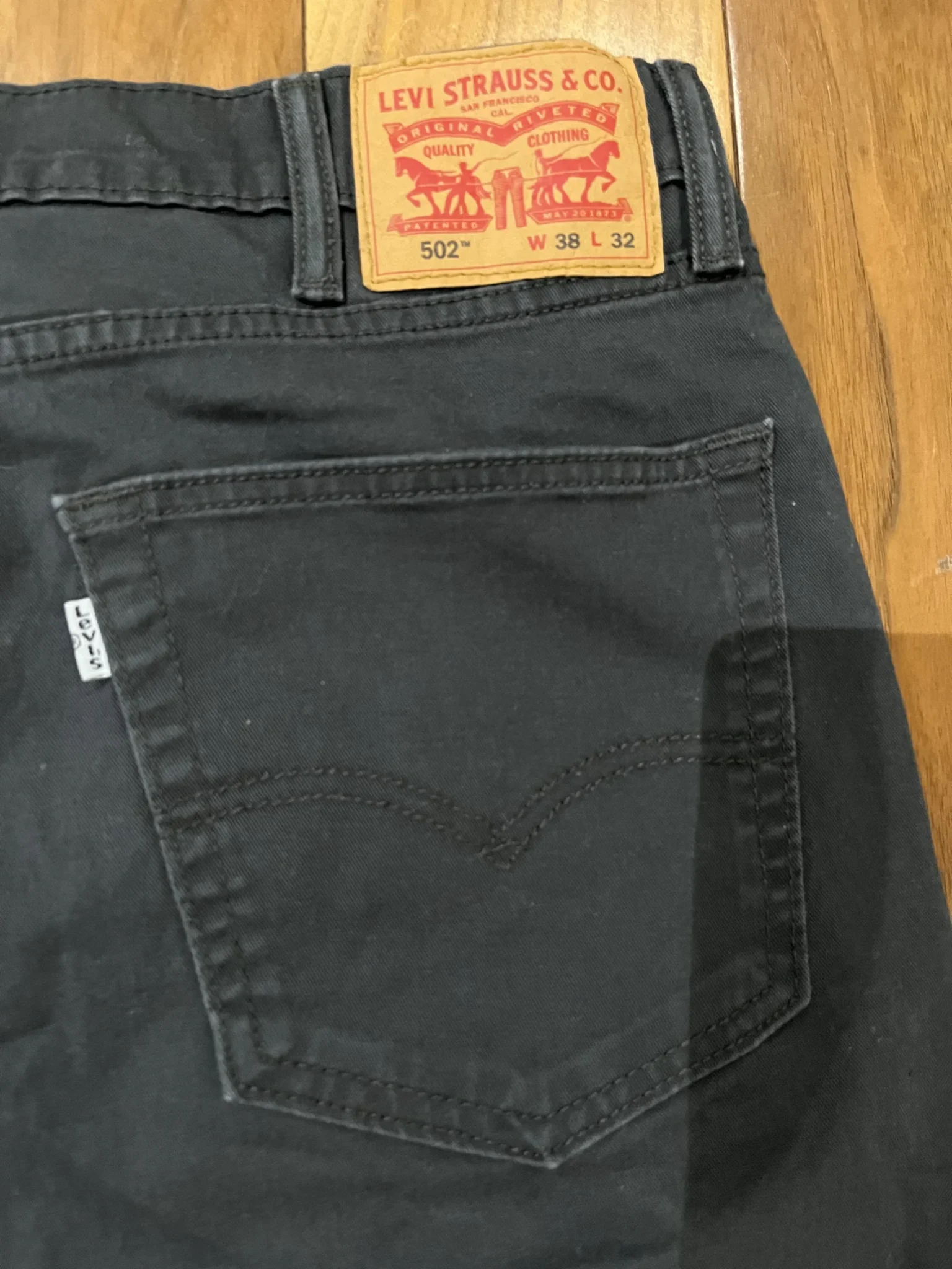 Image for Jeans noir Levis 541 taille 38/32 pour homme