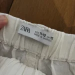 Thumbnail for Short en lin Zara pour fille taille 11-12 ans