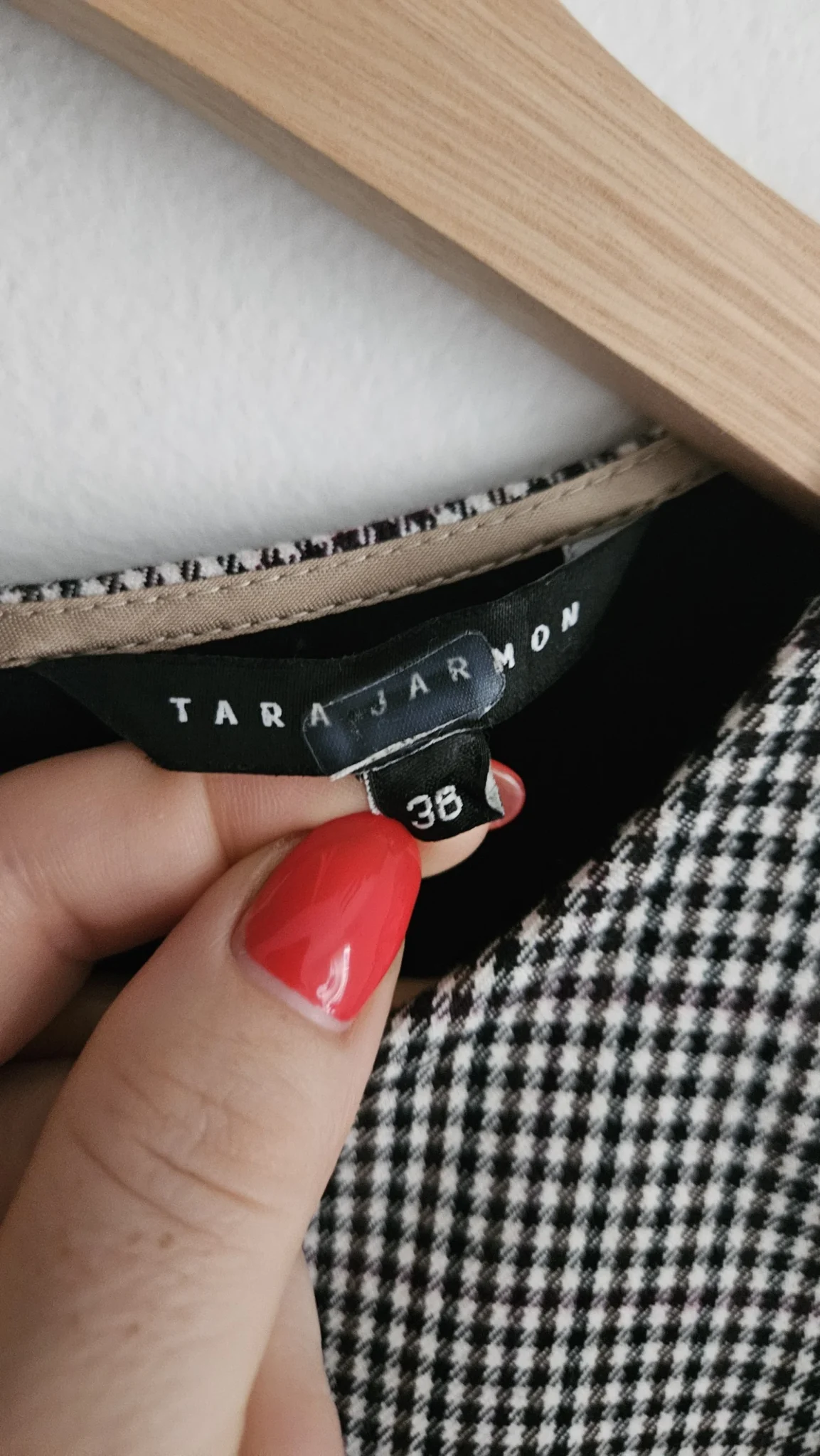 Image for 🌷Houndstooth-print dress – Tara Jarmon