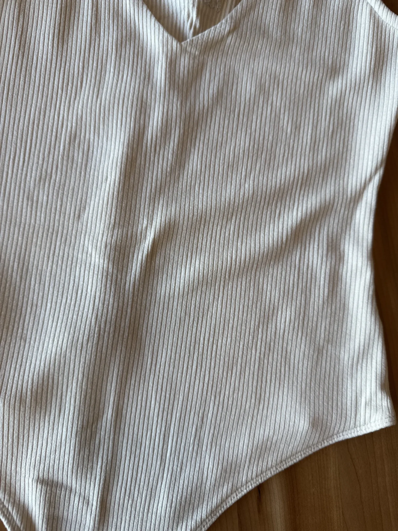 Image for Body beige effet ribbed