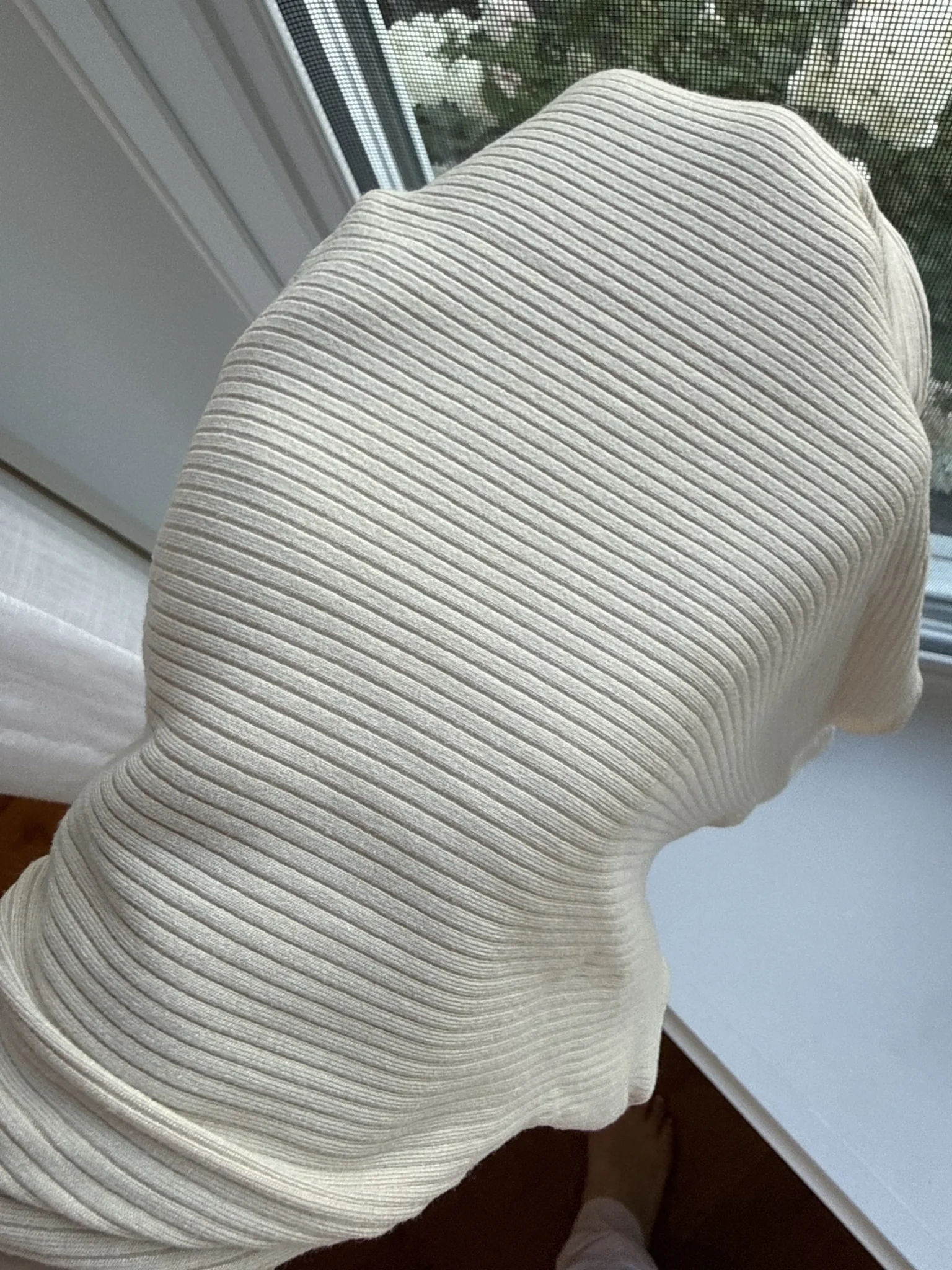 Image for Body beige effet ribbed