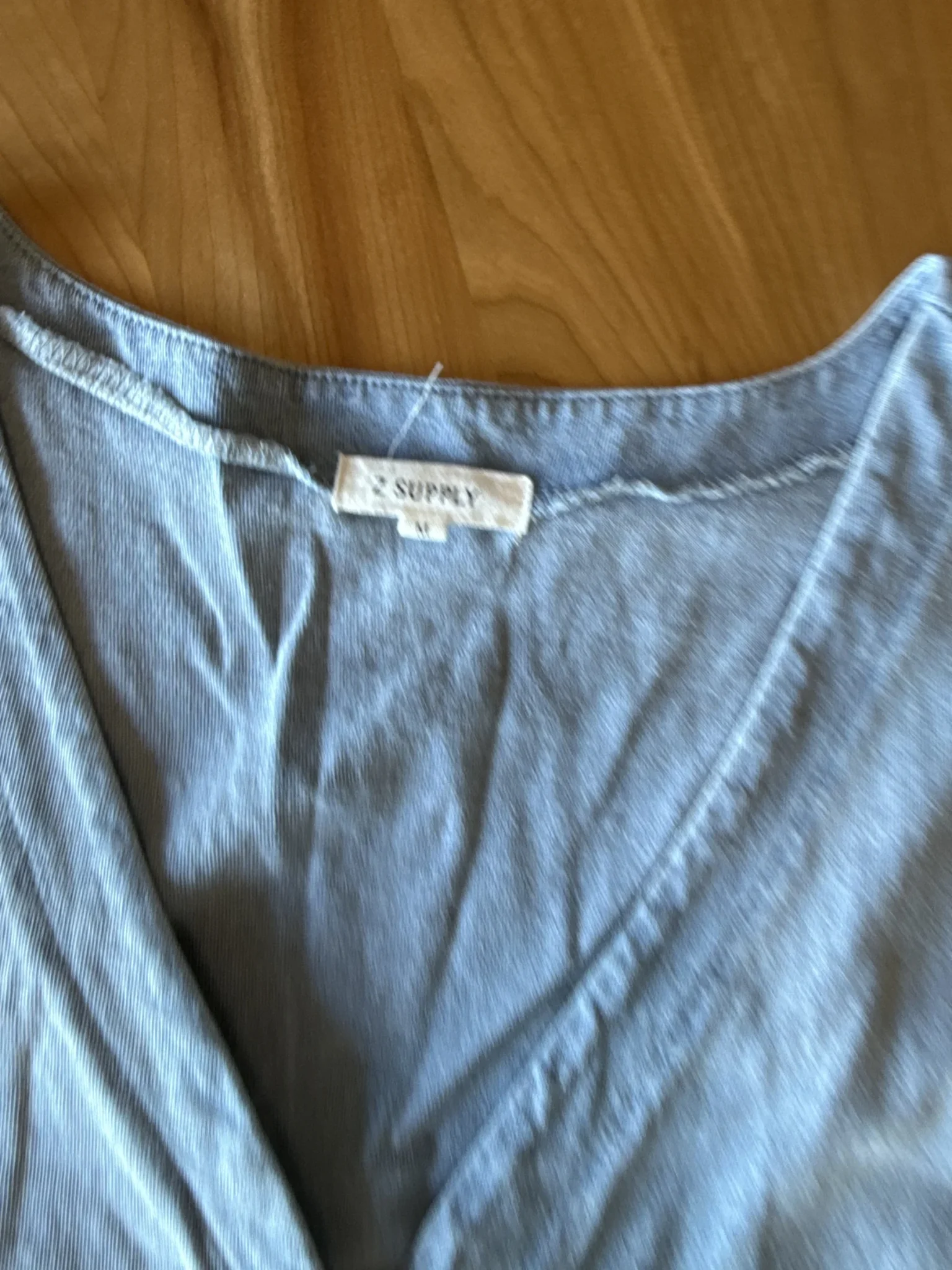 Image for Denim-effect dress
