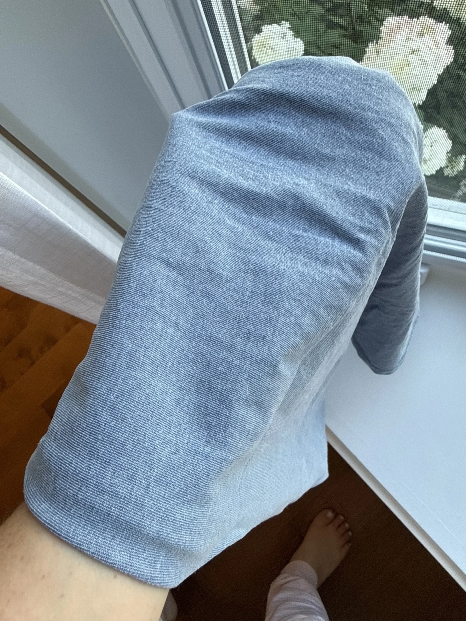 Image for Denim-effect dress