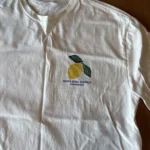 Thumbnail for White T-shirt with lemons