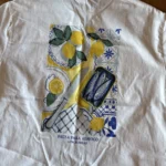 Thumbnail for White T-shirt with lemons
