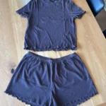 Featured thumbnail for Brown pyjamas with a ribbed effect