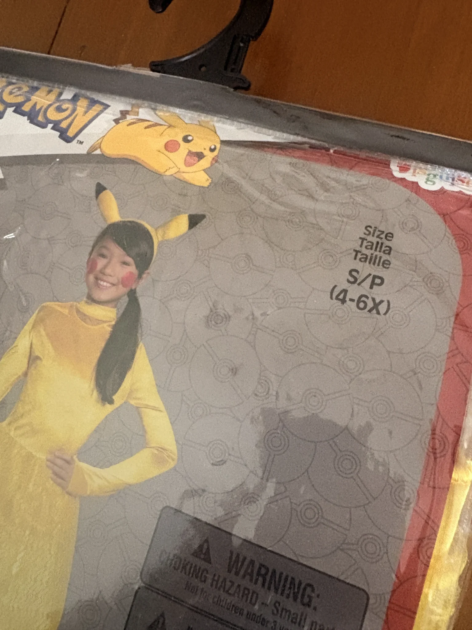 Image for Costume pikachu 4-6 ans neuf