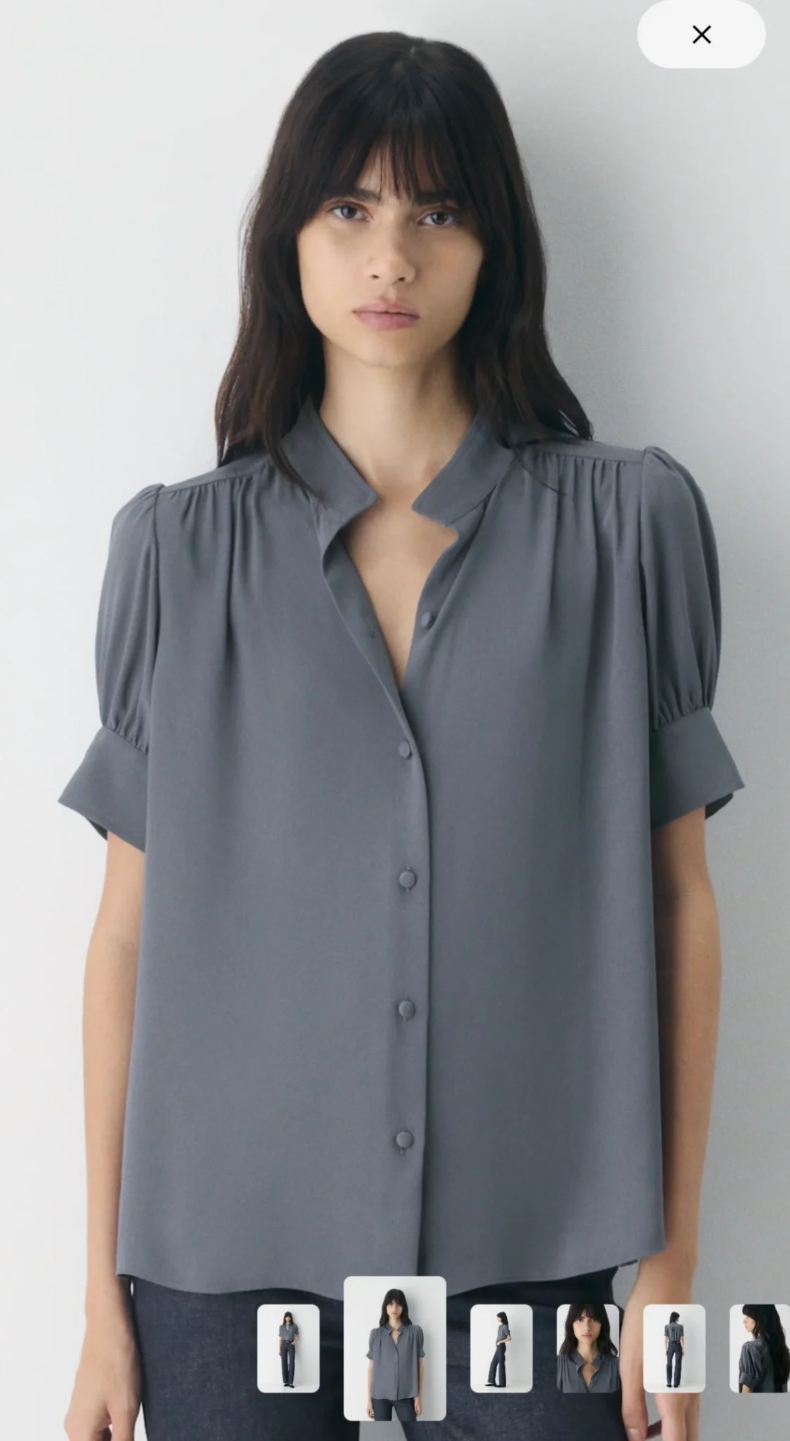 Image for Blouse Delphine manches courtes