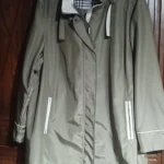 Featured thumbnail for Khaki/grey raincoat