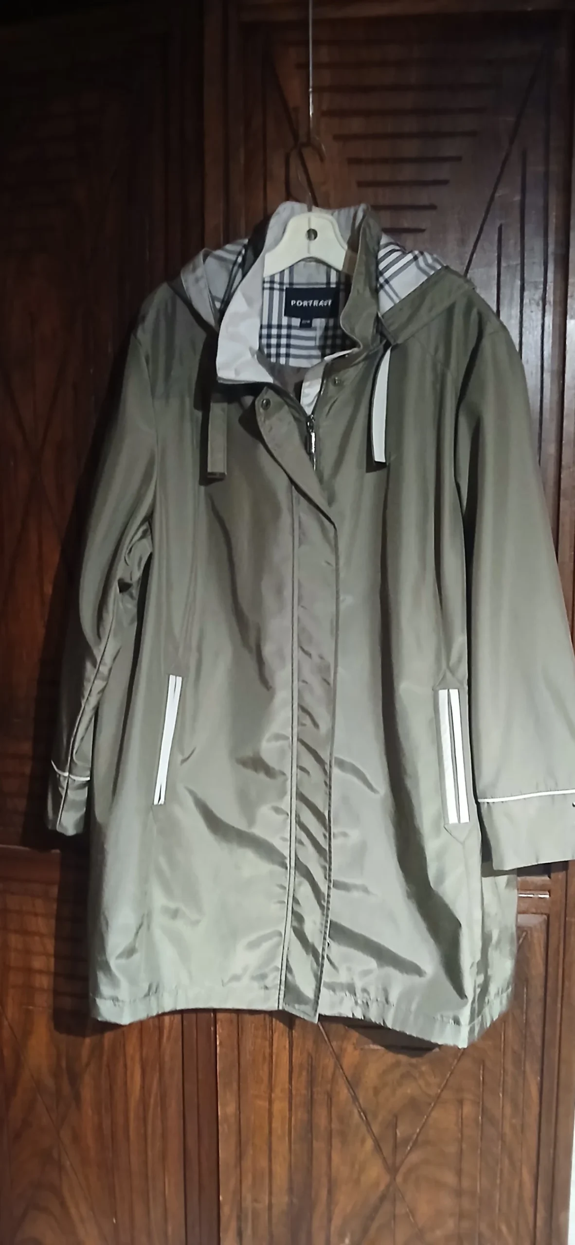Imperméable kaki/gris *Autre seconde main