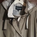 Thumbnail for Khaki/grey raincoat