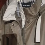Thumbnail for Khaki/grey raincoat