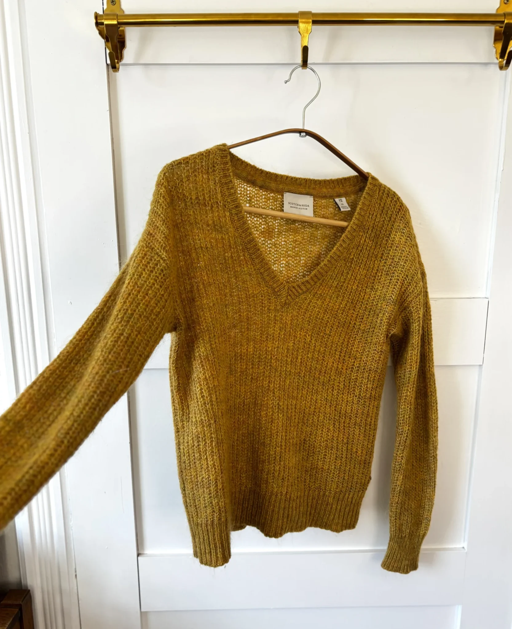Image for ♥️Mustard-coloured jumper by MAISON SCOTCH