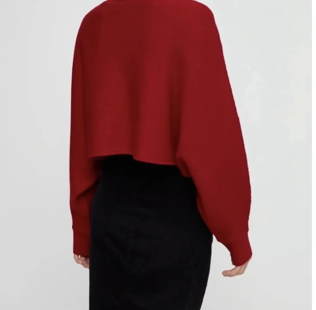 Image for ♥️WILFRED FREE red cropped jumper