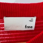 Thumbnail for ♥️WILFRED FREE red cropped jumper