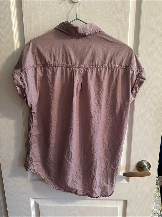 Image for Blouse à manches courtes mauve Tilley