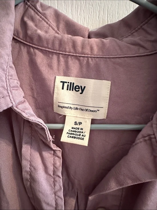 Image for Blouse à manches courtes mauve Tilley