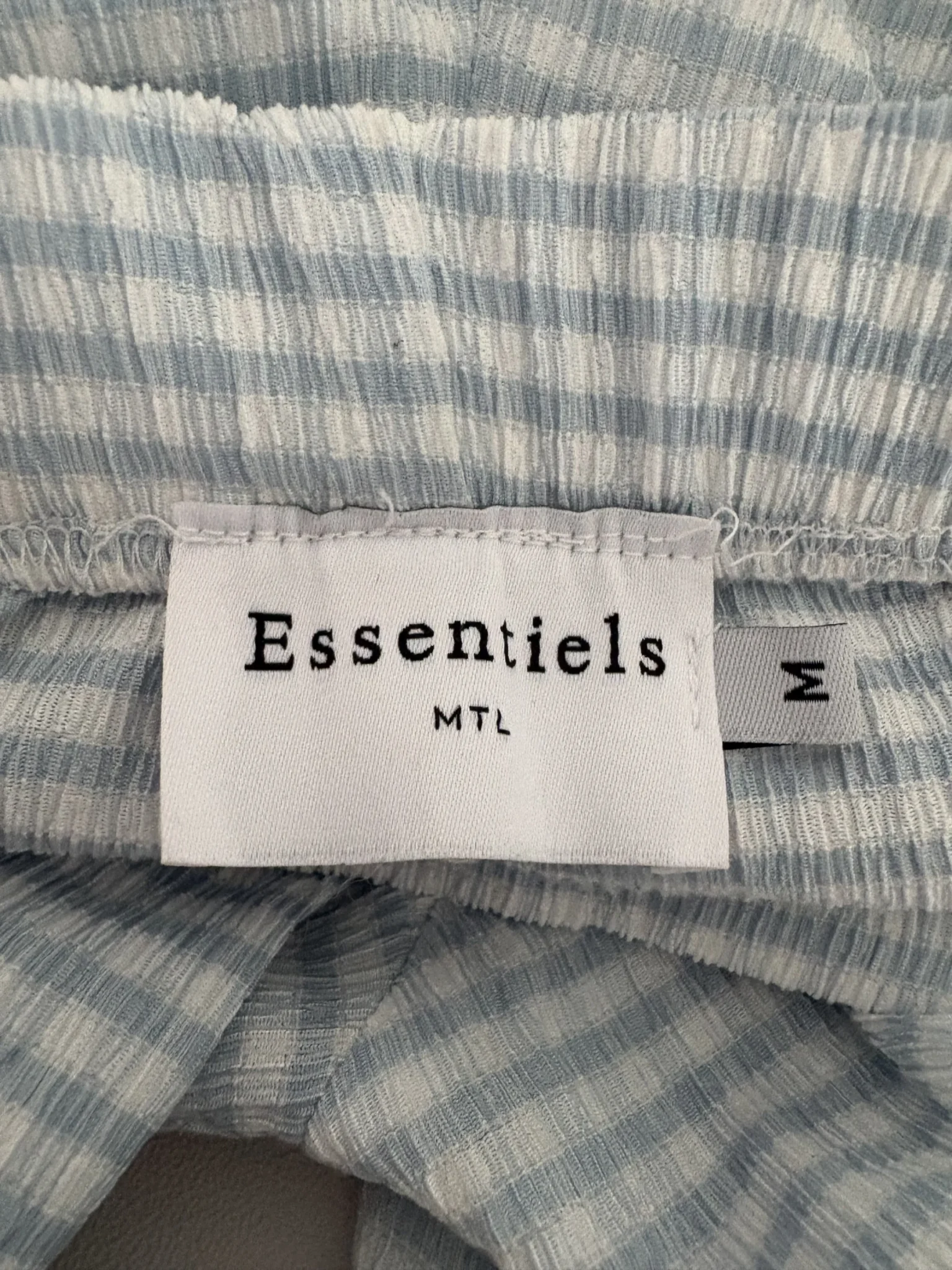 Image for Pantalons vichy Essentiels et Co
