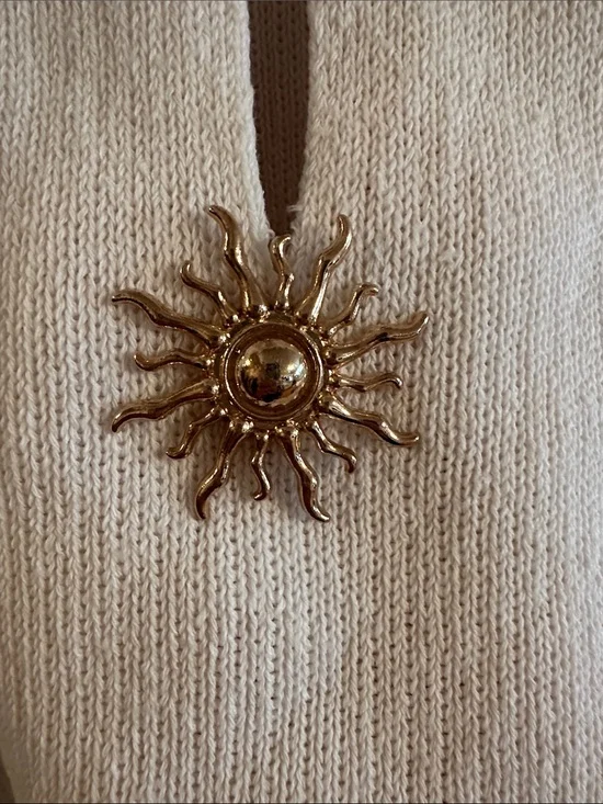 Image for Haut sans manches blanc Mango avec détails soleil