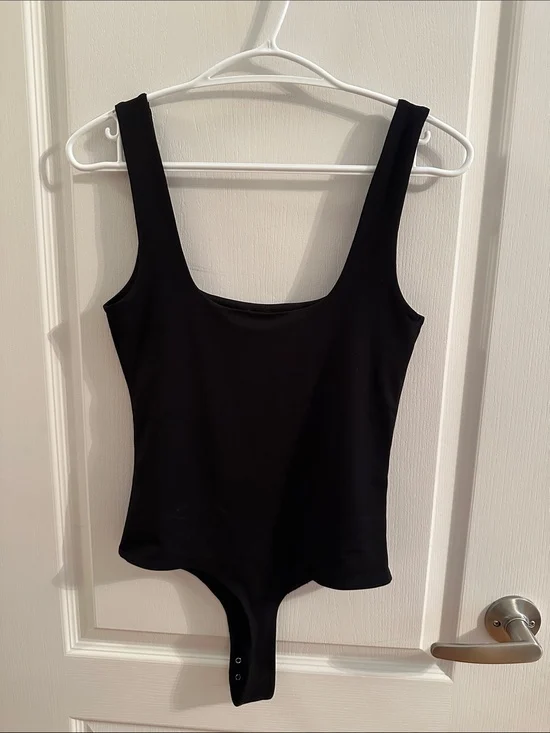 Image for Bodysuit noir sans manches Dynamite