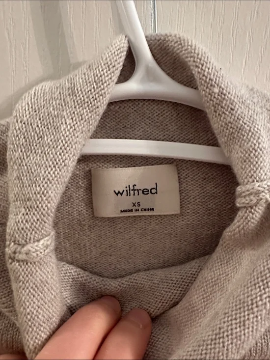 Image for Chandail col roulé 100% laine mérino Wilfred Aritzia