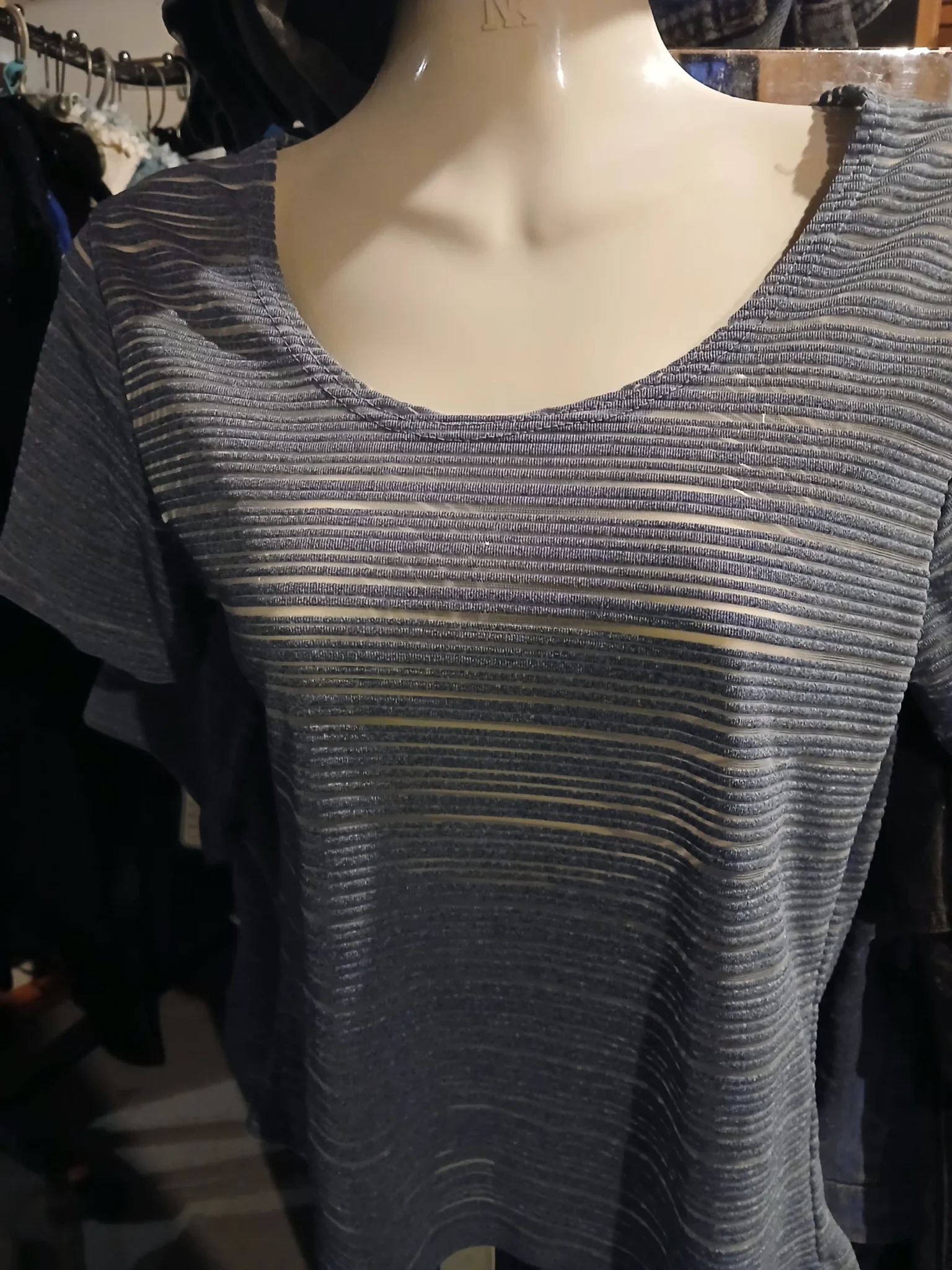 Image for T shirt bleu Jeans ,