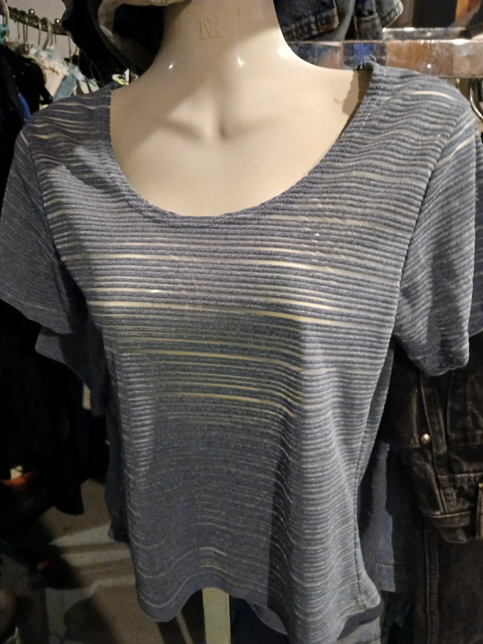 Image for T shirt bleu Jeans ,