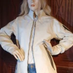 Featured thumbnail for Manteau semi-saison blanc et gris