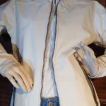 Thumbnail for Manteau semi-saison blanc et gris
