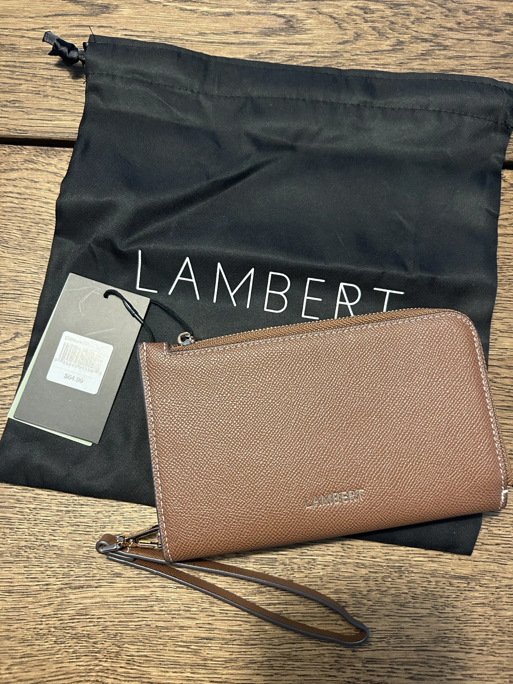 Portefeuille Lambert neuf aux détails dorés Lambert seconde main