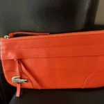 Thumbnail for Lacoste Orange Zip Pencil Case