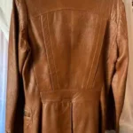Thumbnail for Leather jacket, caramel - VINTAGE