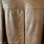 Thumbnail for Leather jacket, caramel - VINTAGE