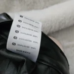 Thumbnail for OYCEE high-waisted faux leather trousers