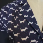 Thumbnail for Midi dress with a button-up collar