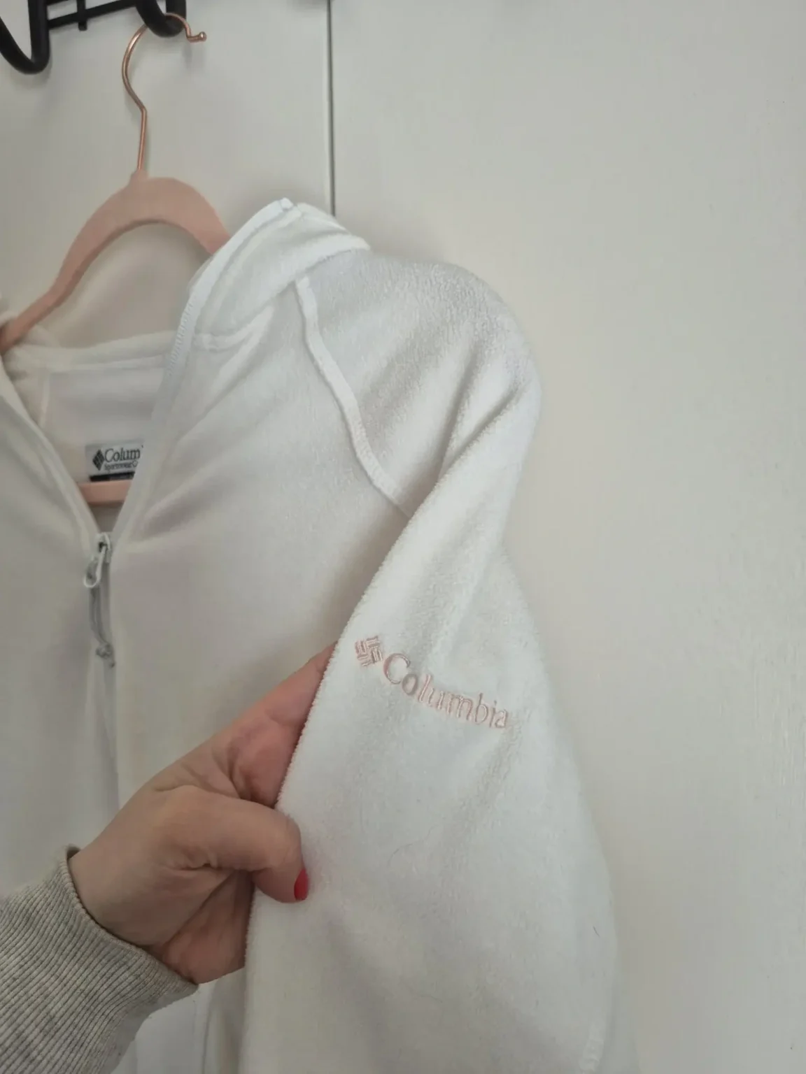 Image for Columbia White Jacket, Size Small