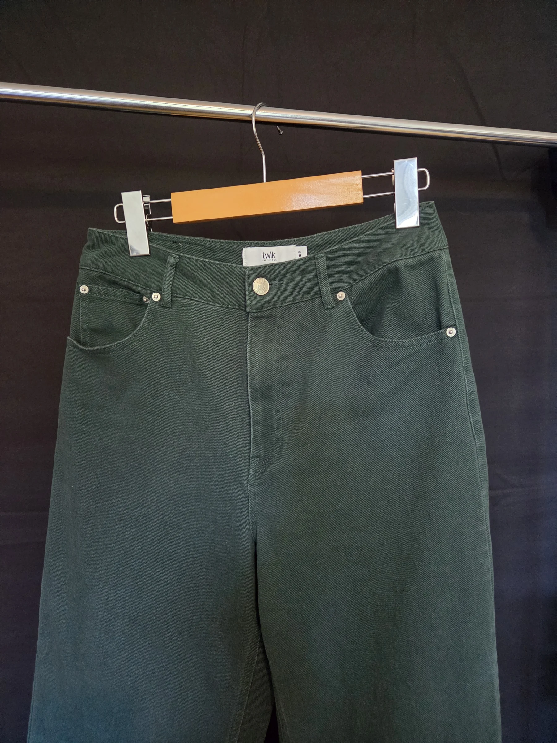 Wide-leg trousers Simons seconde main