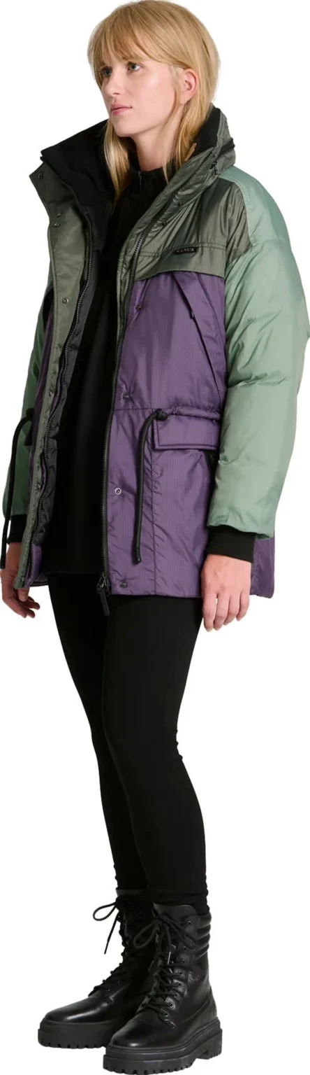Image for Kanuk Typha – Green and Mauve XL