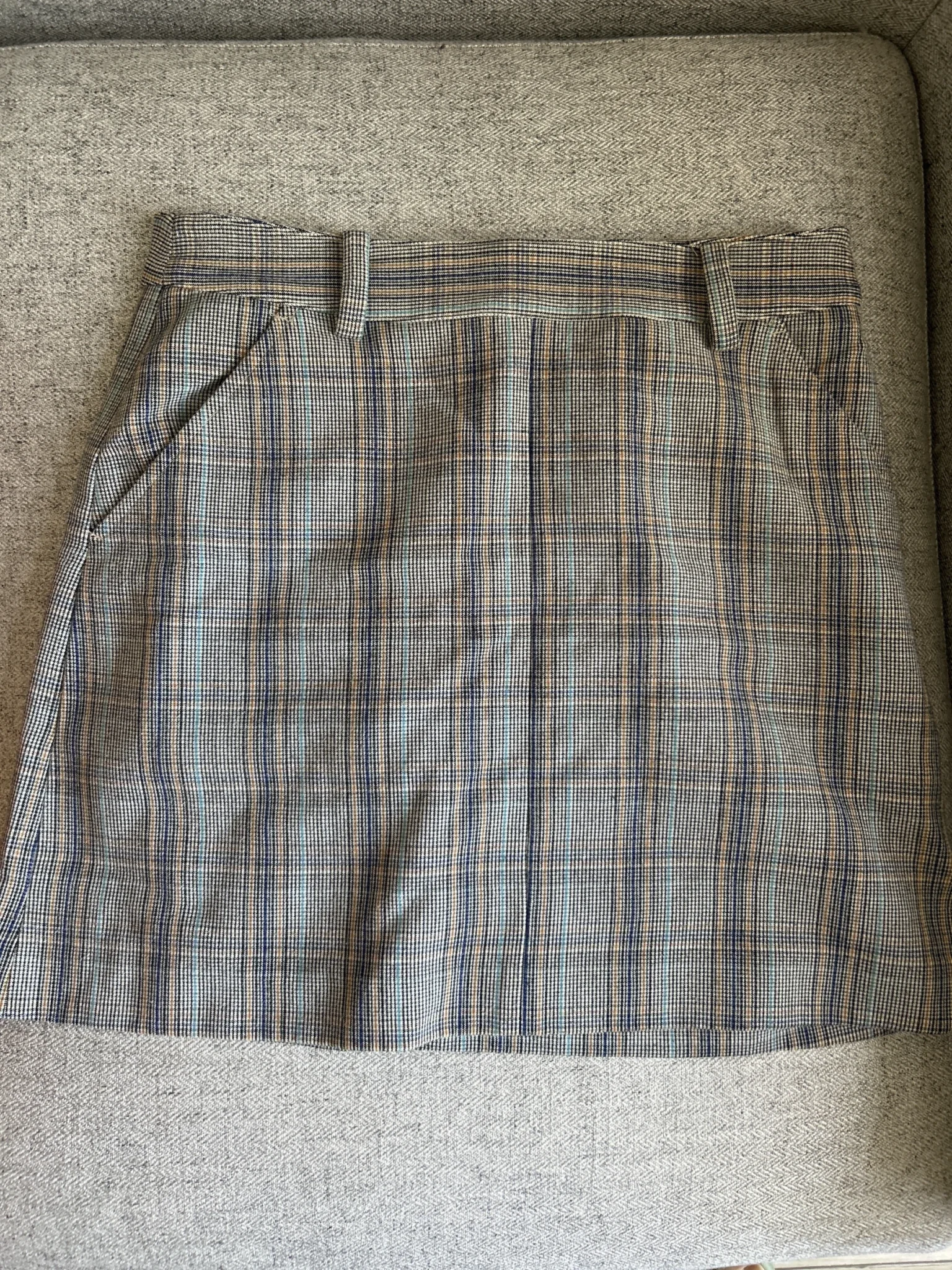 Featured image for Frank and Oak checked skirt