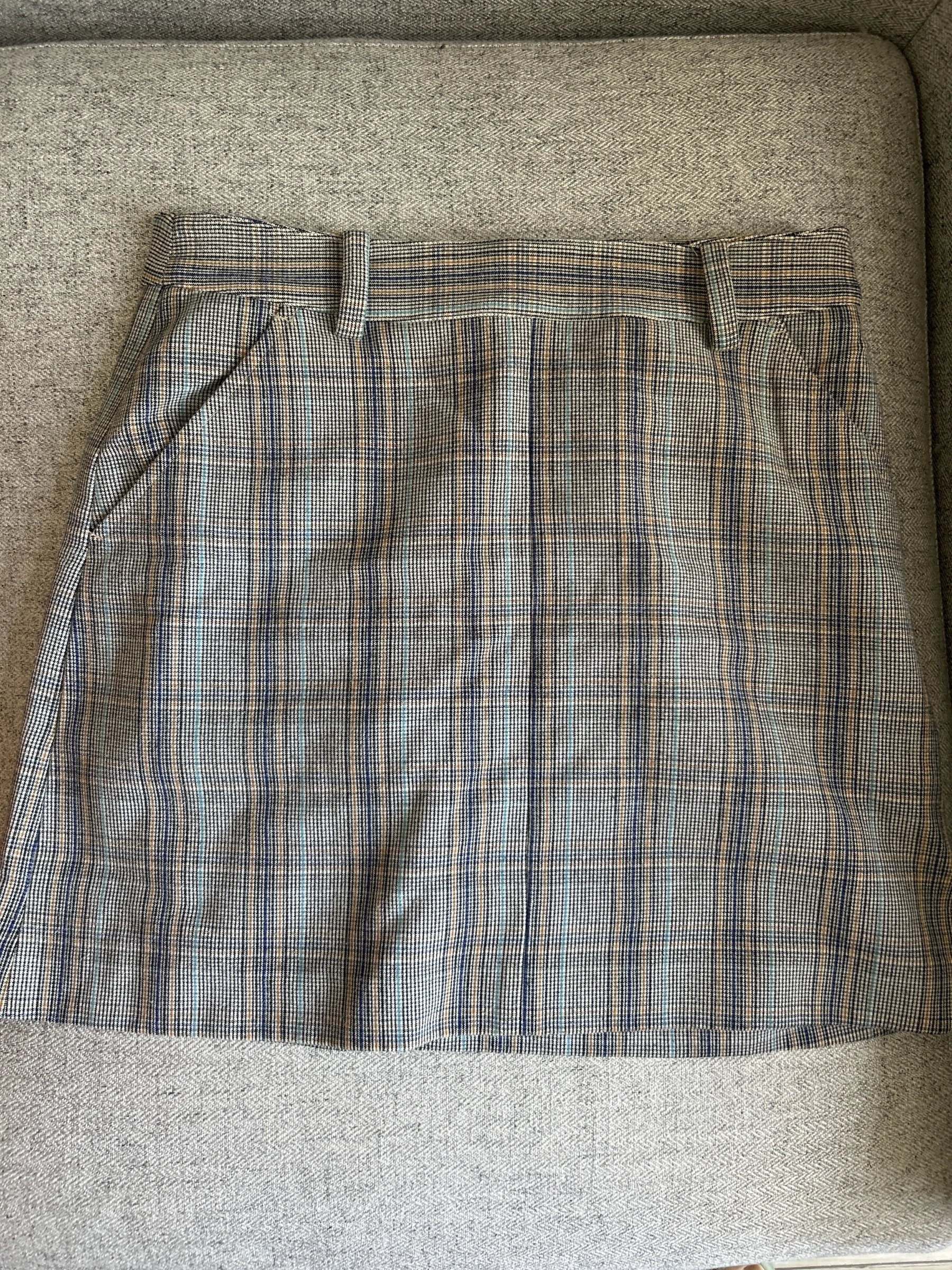 Frank and Oak checked skirt Frank and Oak seconde main